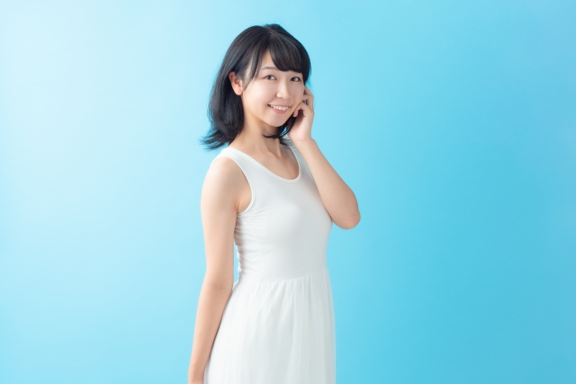 CBDで綺麗な女性