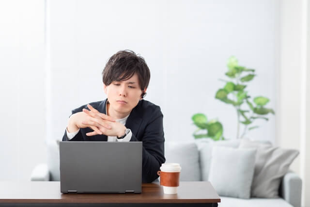 ストレスを感じる